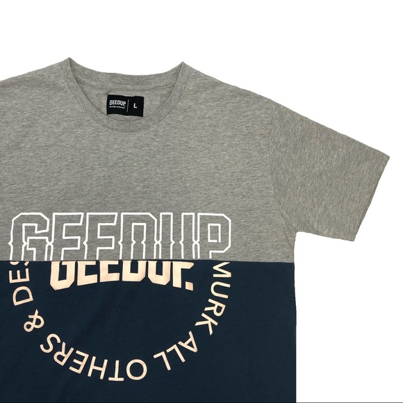 Geedup Murk All Others Urban Trendy 2-Tone T-Shirt - Picture 1 of 6
